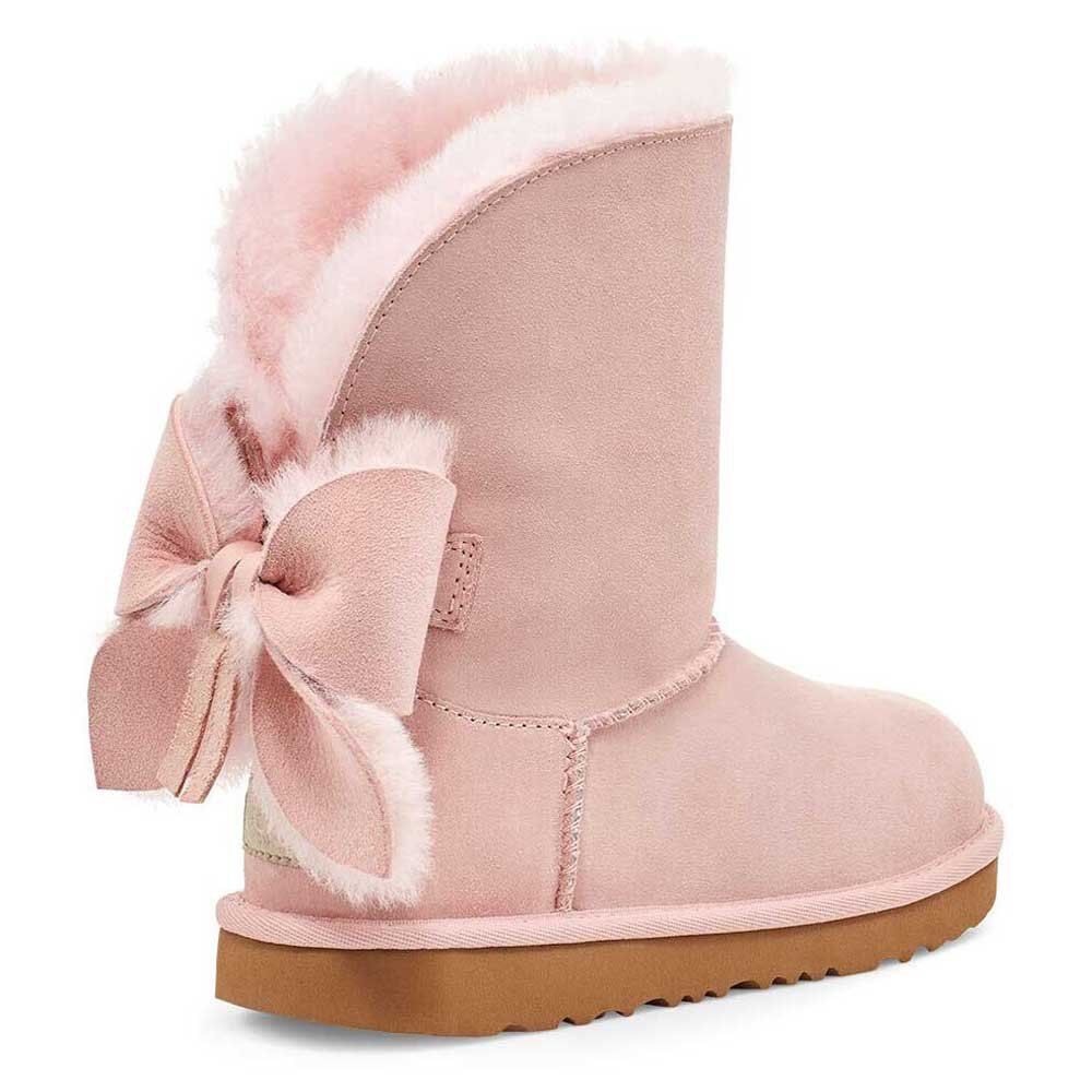 Brand New UGG Kids Classic Mini II Cuffed Bow